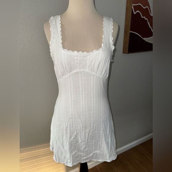 Princess Polly Dasha Mini Dress White size 6 - Picture 5 of 11